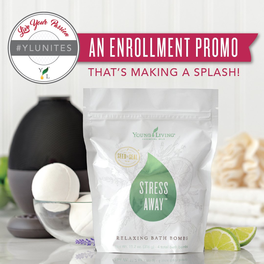 youngliving's tweet photo. Take a breather with this week's enrollment promo. 😌 Get the details: https://t.co/wXSlRj2OkK https://t.co/6KVpnUpVSG