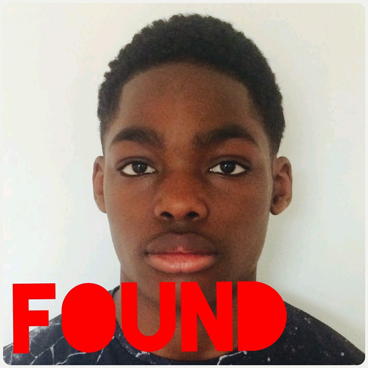 Thank you all for the retweets - we’ve been advised that he’s been found now