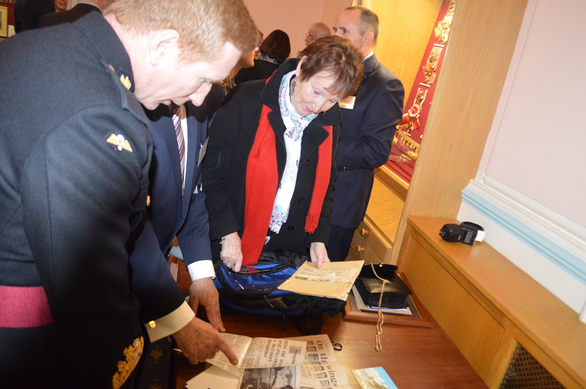 REMuseum's tweet photo. @REMuseum was delighted to welcome members of the McCudden and Byford families for the #McCuddenVC unveiling today @medway_council @Proud_Sappers @RoyalAirForce #ThereButNotThere #RAF100 #SapperStrong @REMuseum_Snob https://t.co/OCE4iEK6kj