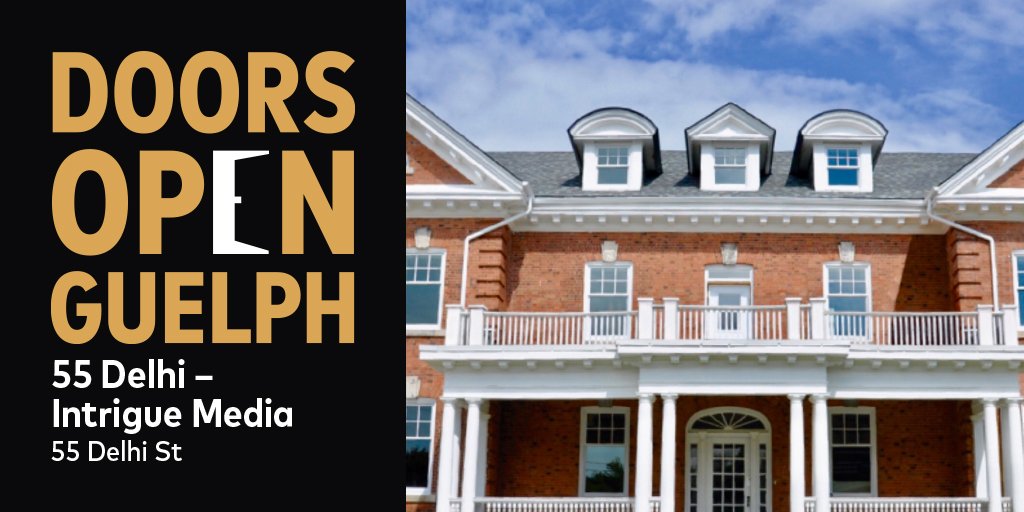 guelpharts's tweet photo. Here's an "intriguing" Doors Open Guelph site. This former nurses' residence was built in 1910. Recent renos preserved the original exterior. Now home to @IntrigueMedia, @TwoRiversHealth & First Steps child care. See it Apr 21.
#DOG18 #Guelph https://t.co/bM2cIW7Kad