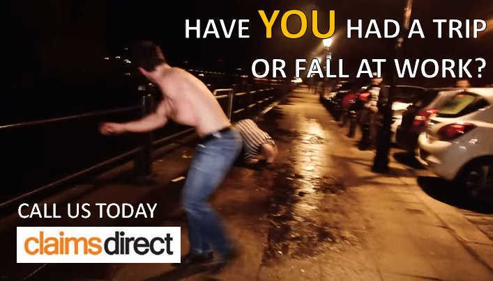 REF_JumpingJohn's tweet image. Not how I imagined my first big endorsement deal going but here it goes...
Have YOU had a trip or fall at work? Start your claim TODAY! Call @Claims_Direct for a free consultation at 0800 884 0278 - No Win. No Fee. #JOHNFALL #RefClub #Compensation #NoWinNoFee #PersonalInjury