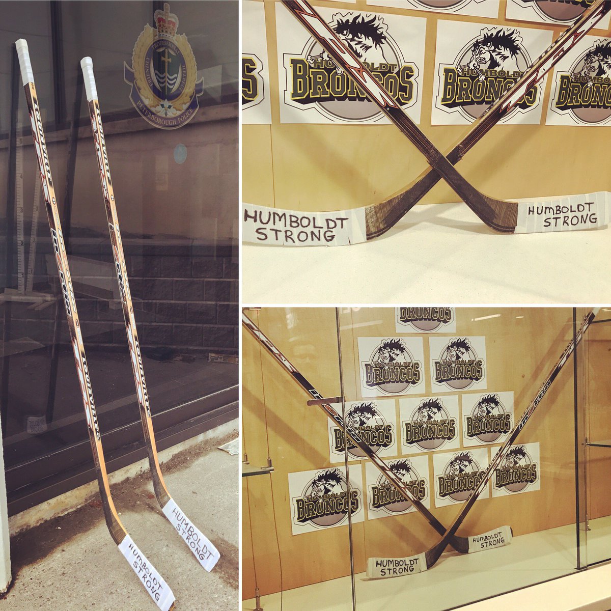 Our thoughts &amp; hearts are with <a href="/HumboldtBroncos/">Humboldt Broncos</a> #sticksoutforhumbolt #humboltstrong #Ptbo  -LG