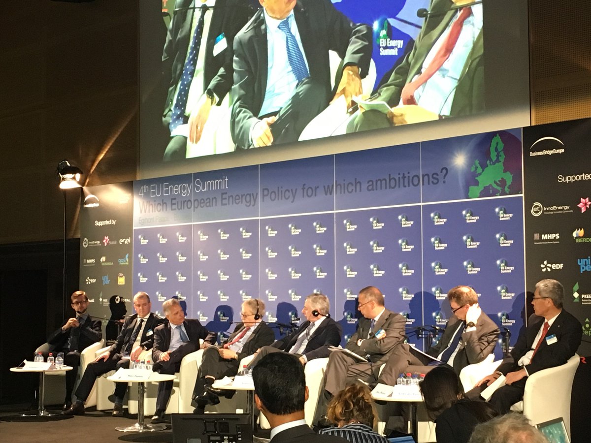 @ristori20 reminds #EUEnergySummit that the energy transition is an economic opportunity: it is not only about reducing #co2emissions, it’s about boosting investments and #EUGrowth @Energy4Europe