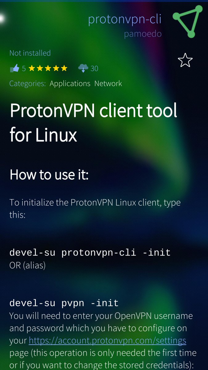 SailfishOSNews's tweet photo. The advantages of a true mobile #Linux experience: @ProtonVPN command-line tool on #SailfishOS. Available on https://t.co/EKyq0Dhvlf #linuxvpn #vpn https://t.co/HnZjHMiclo