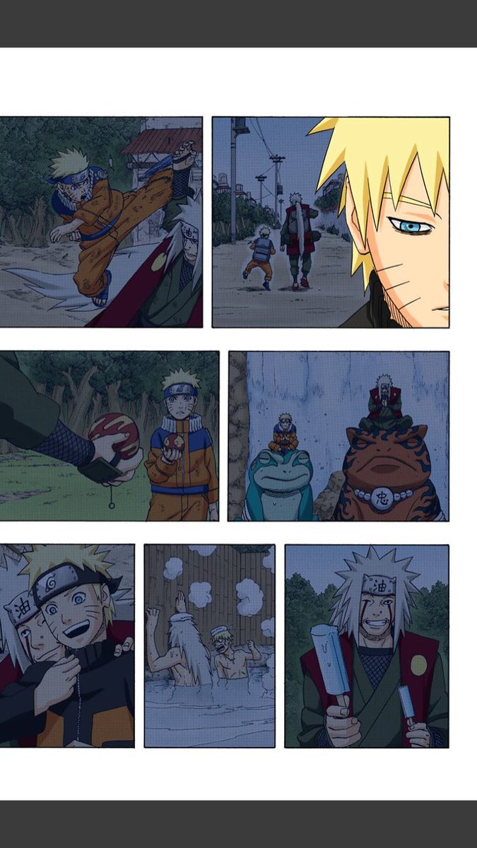 カ カ シ A Twitter このシーンも感動 ナルトの全部が感動