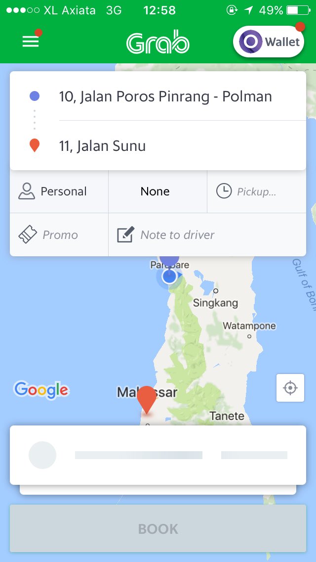 Bundcorp's tweet photo. Saya memang orang kampung, tapi tolong pihak @gojekindonesia @GrabSG jangan tebang pilih dalam menerima orderan, tidak memandang status sosial kami sebagai orang yang tinggal dikampung!!! apakah mereka yang berdasi saja yang bisa menikmati aplikasi anda?!!! https://t.co/srOeJKJpUT