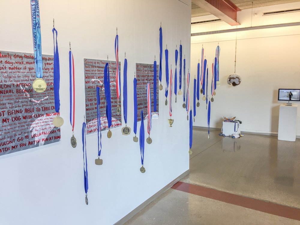 UIowaArt's tweet photo. Works by Meghan Lavelle, BFA Graphic Design Student in the School of Art & Art History, thru Friday, April 13 in the 3rd Floor Atrium, Art Building West
#UIowaArt #UIowaGraphicDesign https://t.co/JdQkzX38f0