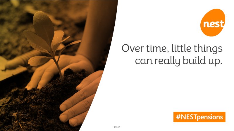 nestpensions's tweet photo. Start saving for your #pension early and you could build up more than you’d expect #NESTpensions https://t.co/akzmElgPvN