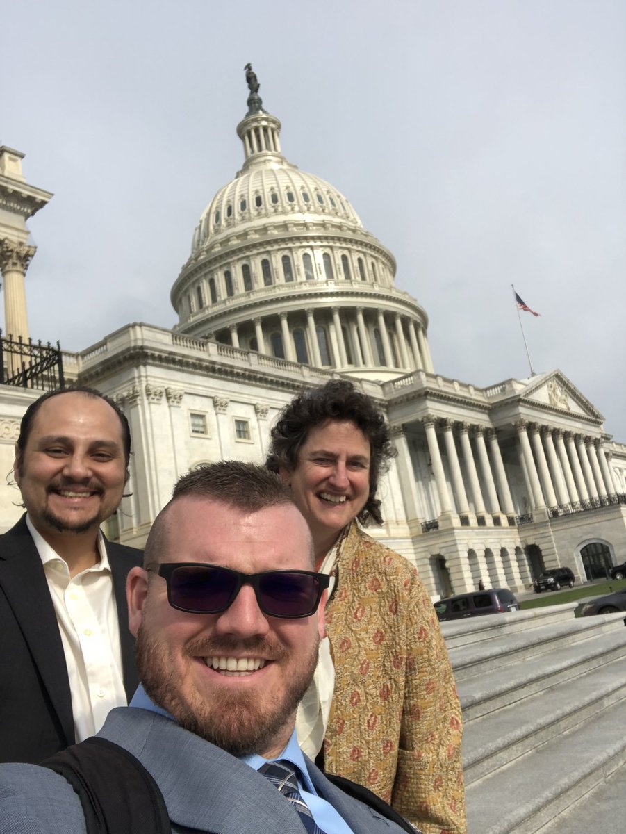 @ASBMB @DrTinoSanchez @pombe_doc #ASBMBHillday we had some lag time between meetings! Being tourists as well as advocates.