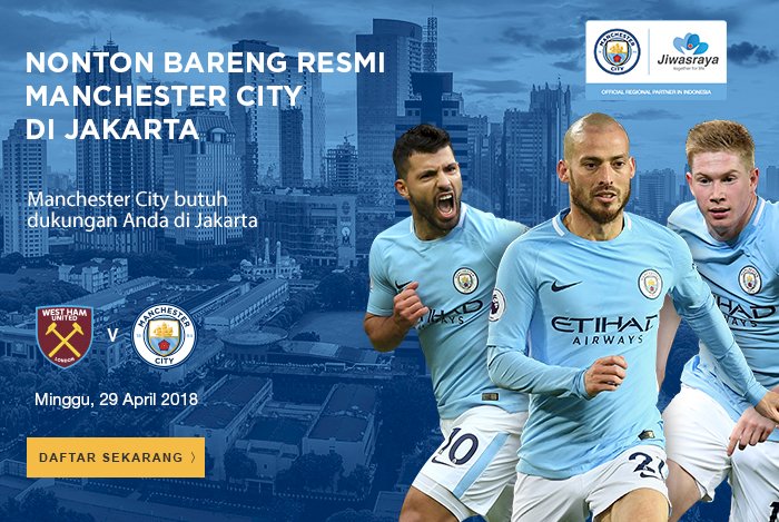 mancityIndo's tweet photo. KEJUTAN SPESIAL KAMI DI JAKARTA!

⚽ Nobar resmi #dukungcityvhammers 
📸 Replika ruang ganti &amp; history wall
🏆 Pengen dong cekrek2 sama Piala Carabao Cup?

BURUAN DAFTAR SOB ➡️ https://t.co/5GESNZNMKq  
#MCFCIndo

cc: @INA_Citizens https://t.co/CYtWMxgI61