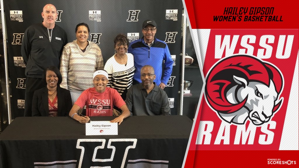 Congrats to Hailey Gipson on signing with WSSU for Women's Basketball.