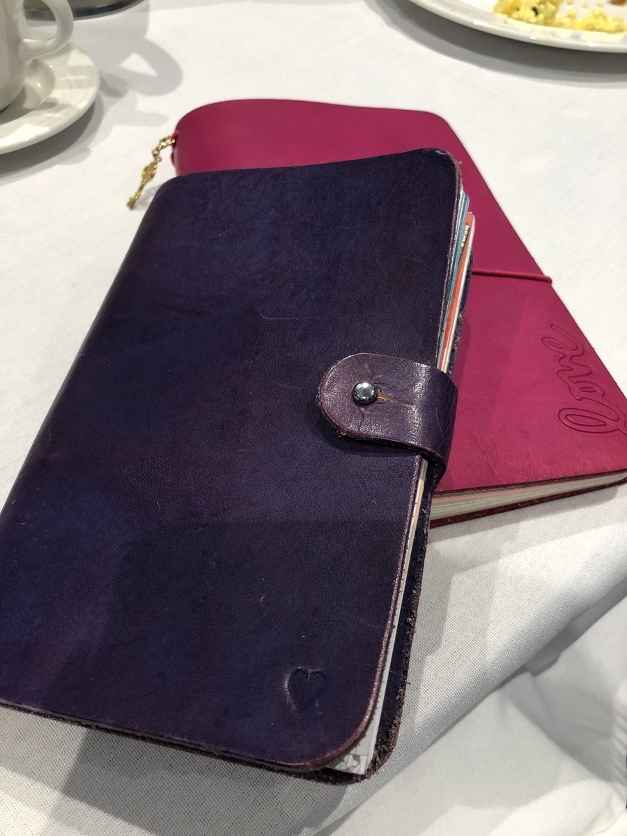 ThisItalianGirl's tweet photo. Look @MelissaHaberman! Two bullet journals (personal/professional) I credit you for getting my life organized! ❤️ https://t.co/GU4RKcAkLs