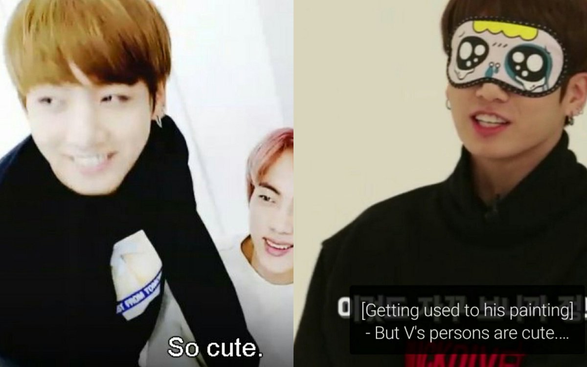 sceneryfortae's tweet photo. Taehyung and Jungkook praising and complimenting each other, it's a soul twins thing, i love this concept @BTS_twt https://t.co/NWUmC5jaN8