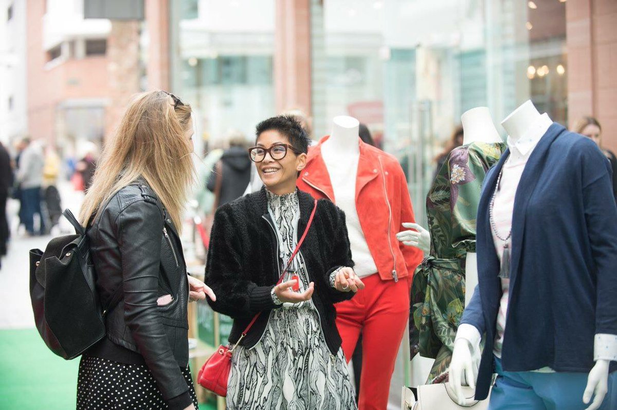 Princesshay's tweet image. 🌈Check out these fab pics from our ‘Hello Spring’ event from last week. The full album can be found on our Facebook page! #HaySpring ☂️