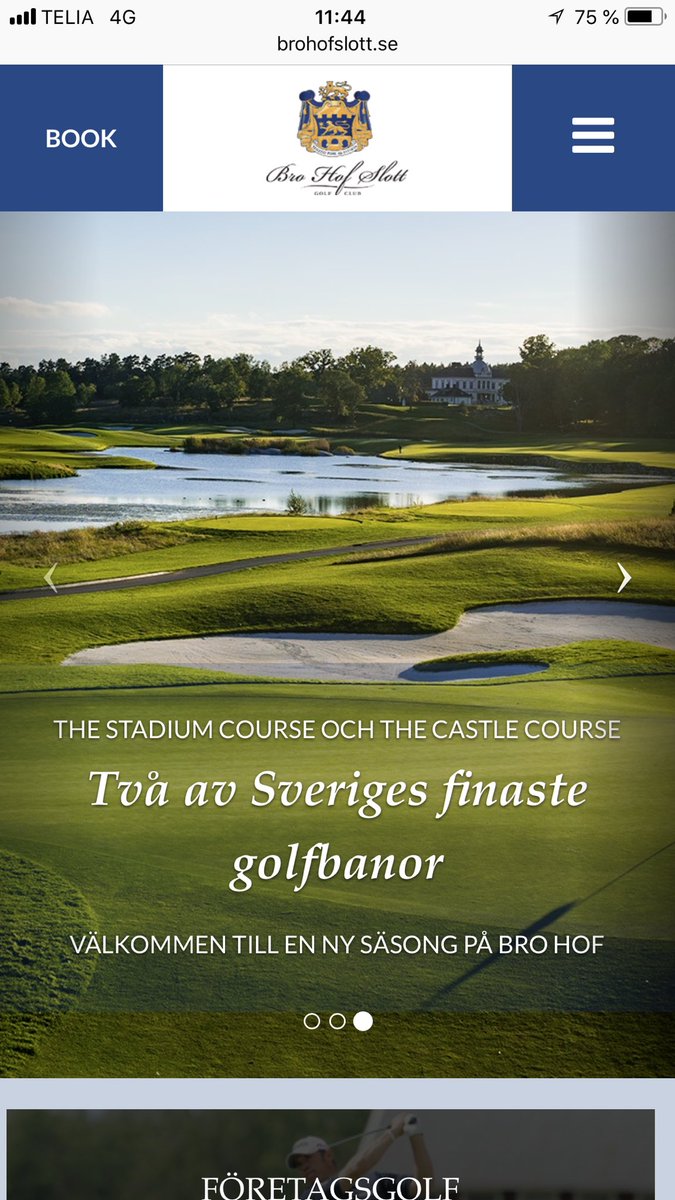 Update: Vi har äntligen lanserat vår nya hemsida. In och boka era starttider, anmäl er till tävlingar, och håll koll på alla nya spännande händelser som sker på Bro Hof.