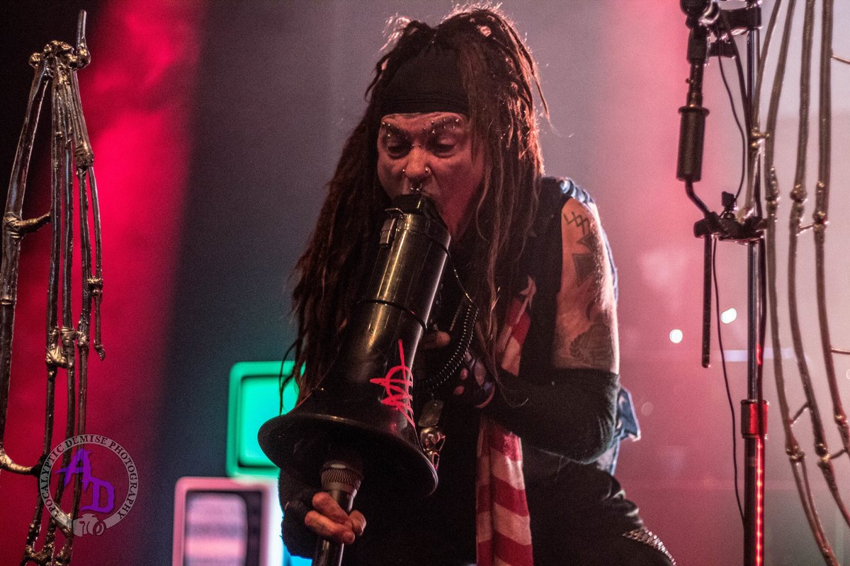 Alex_Demise's tweet image. #Ministry // #rivieratheater // 04.07.2018 

Featuring special guest #chrisconnelly of #therevoltingcocks
