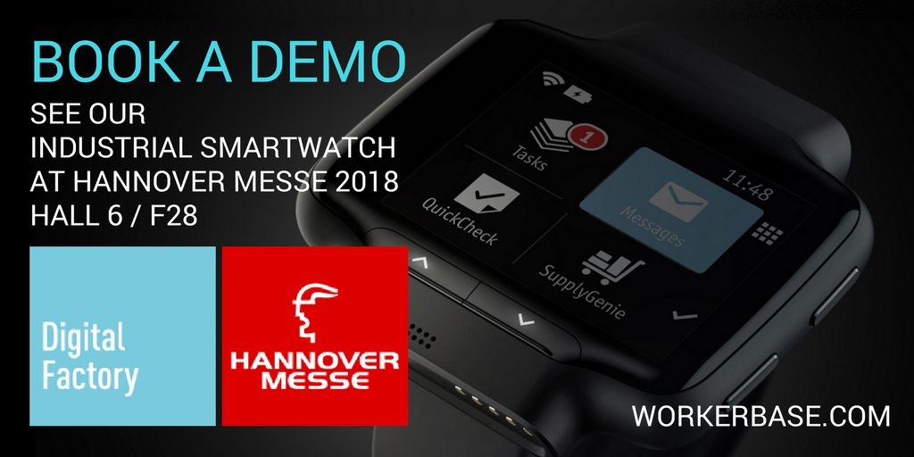 normanhartmann's tweet photo. We will be exhibiting at Hannover Messe from 23rd to 27th of April. If you would like to see our system in action, book a demo slot here: https://t.co/ajev0OvrcM https://t.co/ssF7Vt3eNQ