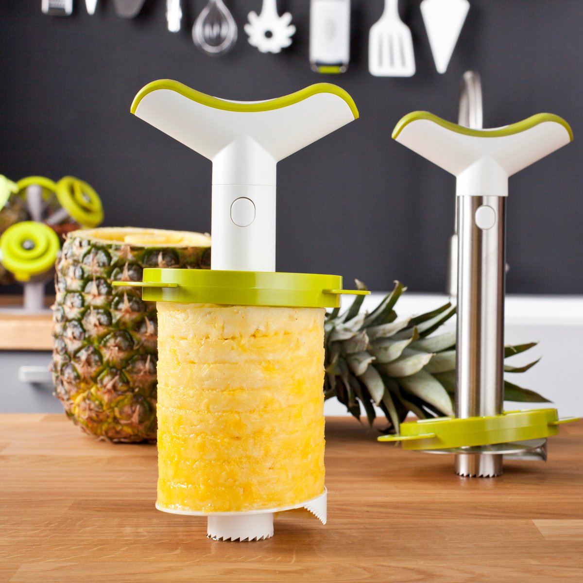 #Summer is right on its way, which means it’s time for us to bring out the #pineapples again! Who's with us? 🍍 #tomorrowskitchen #kitchenlife #summertime