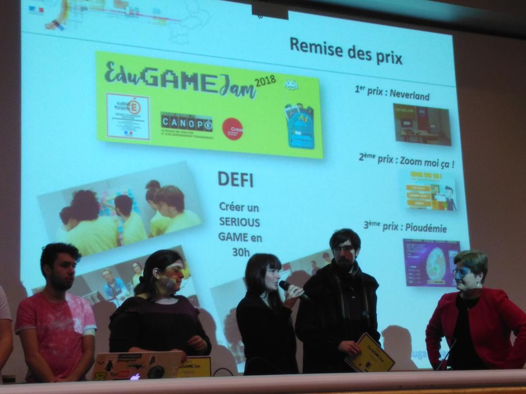 vjrtuasfndn's tweet image. Des plus petits aux plus grands : le jeu vidéo au coeur du #MICC18 avec @Ecdc34, la @GaChaJam, l'Edugame Jam...et tant d'autres...