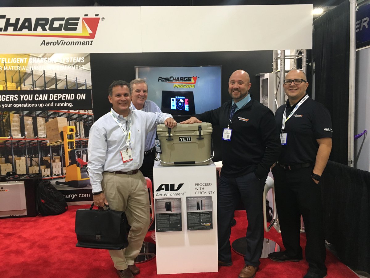 PosiCharge's tweet photo. Congratulations to Mark from Newell Brands! The winner of the PosiCharge Yeti cooler. Thank you to all for playing in our raffle at the #MODEXShow.
#posicharge #procore #procoreoc #yeti #newellbrands https://t.co/Gzyfk7neCX
