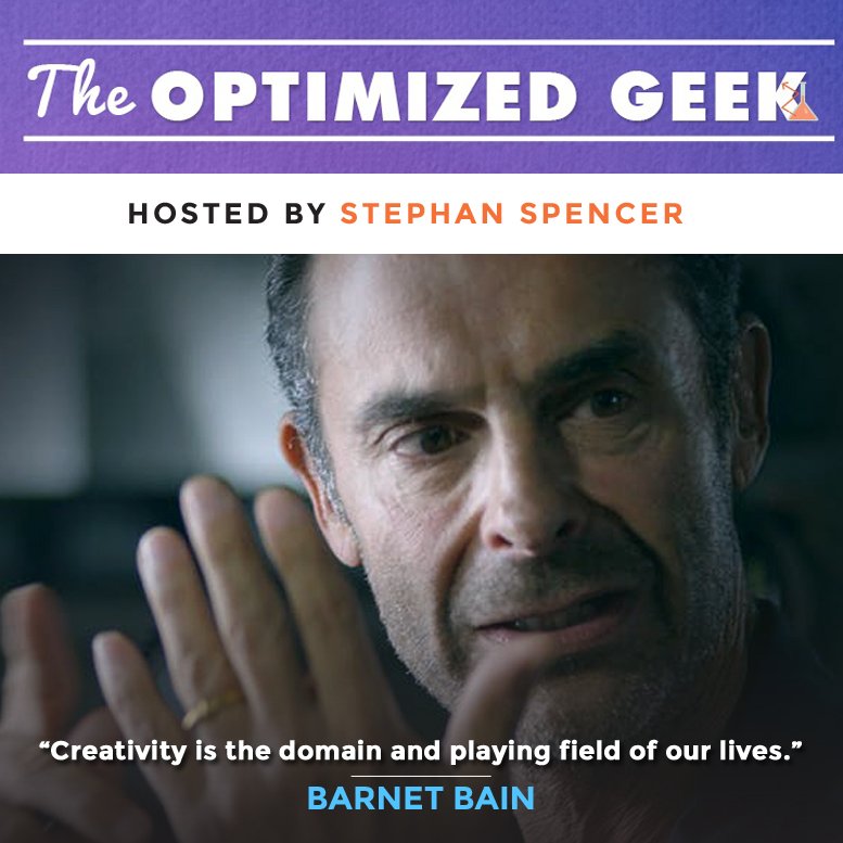 Stephan Spencer (@sspencer) on Twitter photo Would you like to open untapped reservoirs of creativity? My guest <a href="/BarnetBain/">Barnet Bain</a> shares insights into the raw materials and tools we all have within us to tap into our creative genius on today’s <a href="/OptimizedGeek/">Optimized Geek</a>.
optimizedgeek.com/tapping-into-c… Would you like to open untapped reservoirs of creativity? My guest <a href="/BarnetBain/">Barnet Bain</a> shares insights into the raw materials and tools we all have within us to tap into our creative genius on today’s <a href="/OptimizedGeek/">Optimized Geek</a>.
optimizedgeek.com/tapping-into-c…