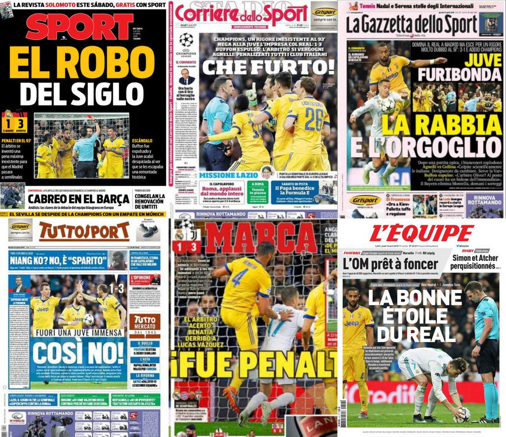 Compartir 22+ imagen portadas de diarios deportivos europeos