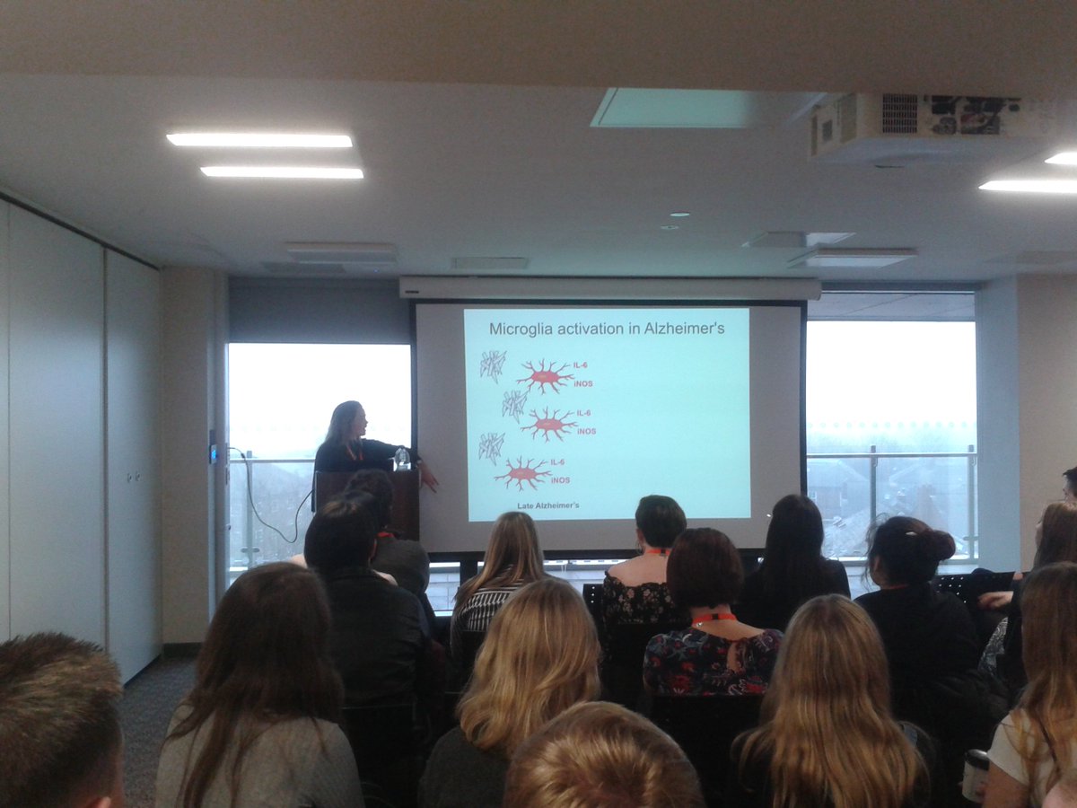 Rachel Coneys presenting her undergraduate research on

'Prevention of Microglial Activation in Alzheimer's Disease'

#BCUR18 #BCUR2018

<a href="/AstburyCentre/">Understanding Life in Molecular Detail</a> <a href="/UniversityLeeds/">University of Leeds</a>