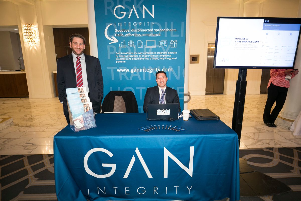 ganintegrity's tweet photo. We really enjoyed connecting with compliance professionals at @Ethisphere's #GlobalEthicsSummit18. Already looking forward to next year! https://t.co/cEhgfdTnNP