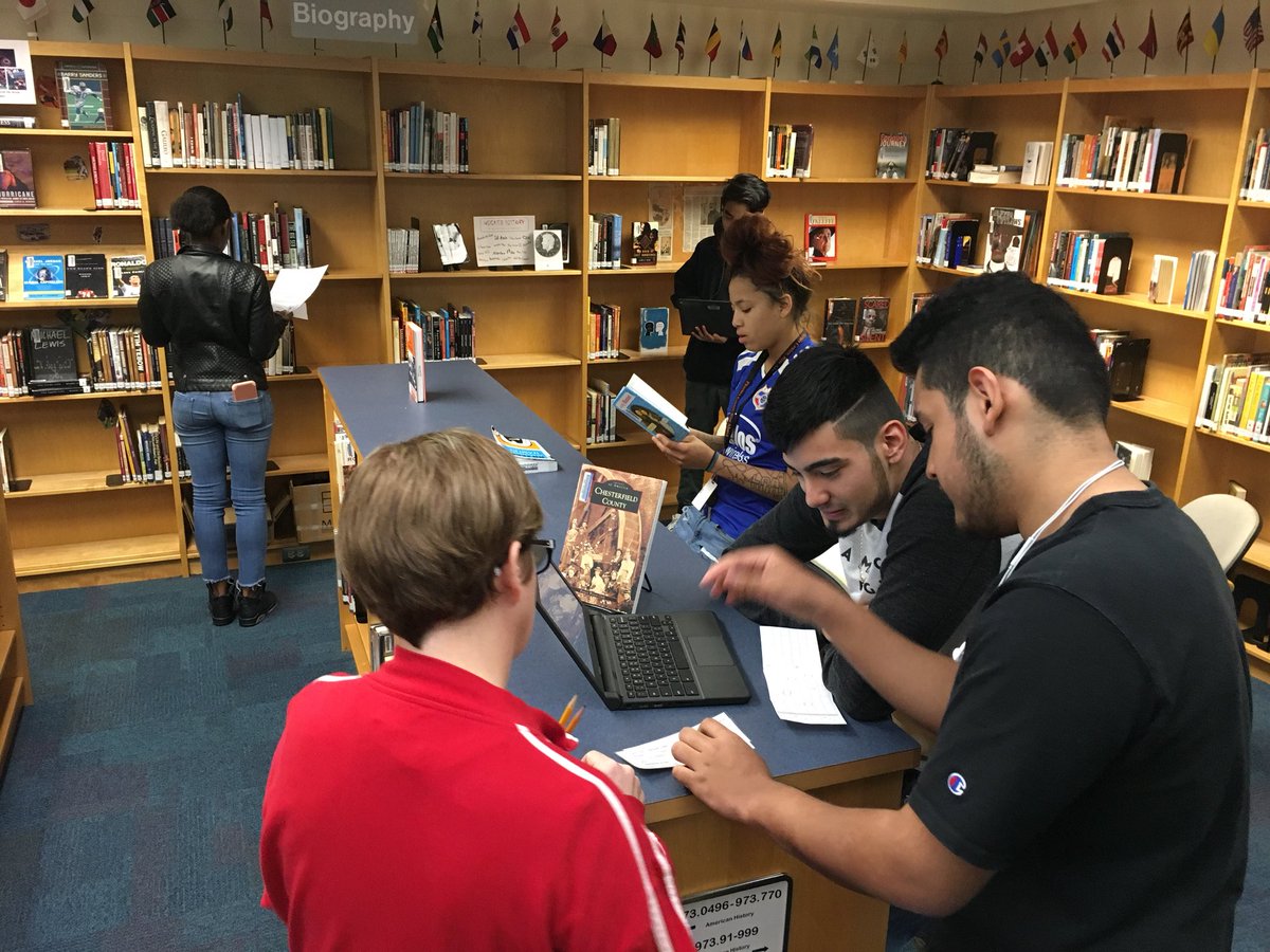 MBKLibrary's tweet photo. Ms. Warren’s history students shivered in The Cold War during a BreakOut in the MBK Library. https://t.co/in49ra1HyY