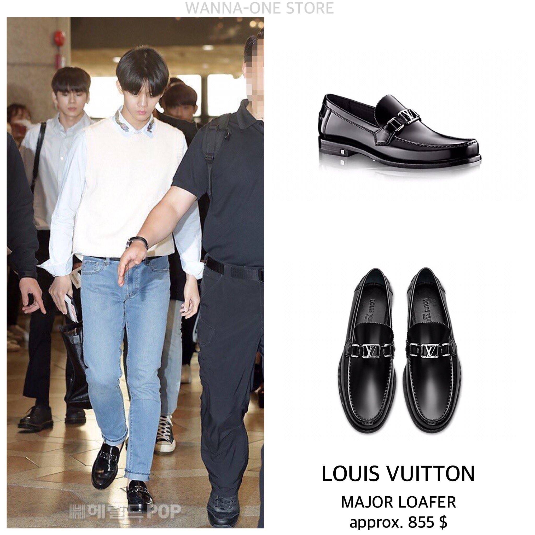 WANNA-ONE STORE na platformě X: „LOUIS VUITTON : MAJOR LOAFER approx. 855 $  #배진영 #워너원 #BaeJinyoung #WannaOne 👉🏻   / X