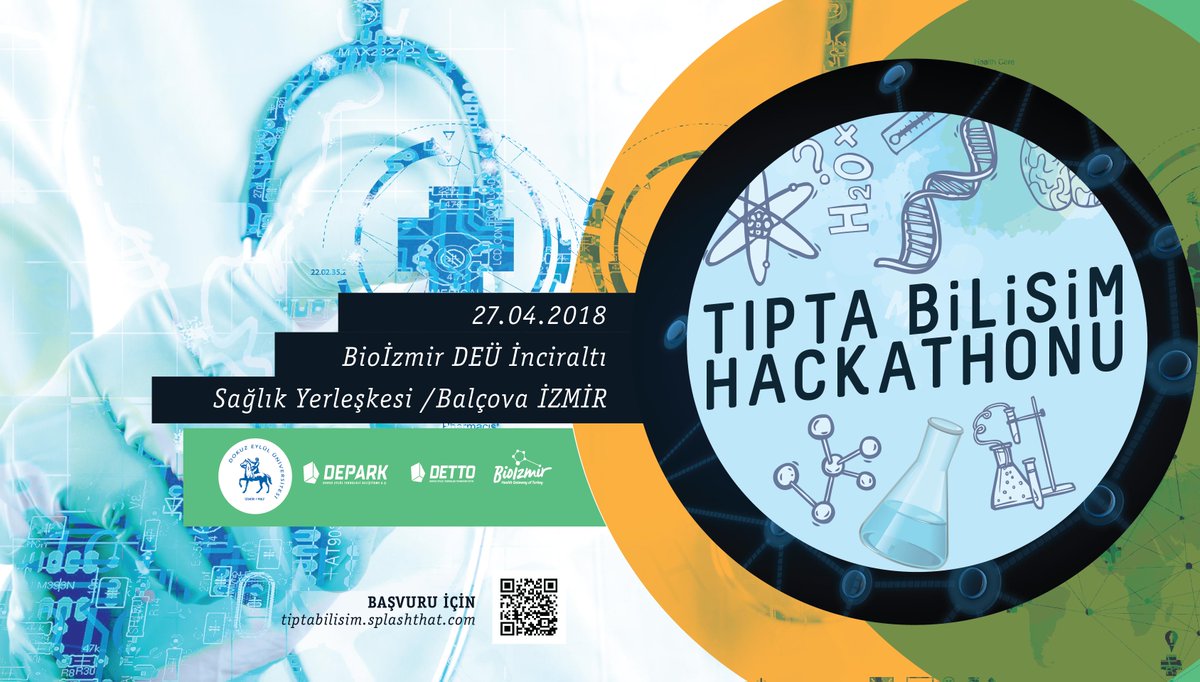 Tıpta Bilişim Hackathon’u İçin Geri Sayım Başladı !!
Detaylı Bilgi ve Kayıt İçin : tiptabilisim.splashthat.com