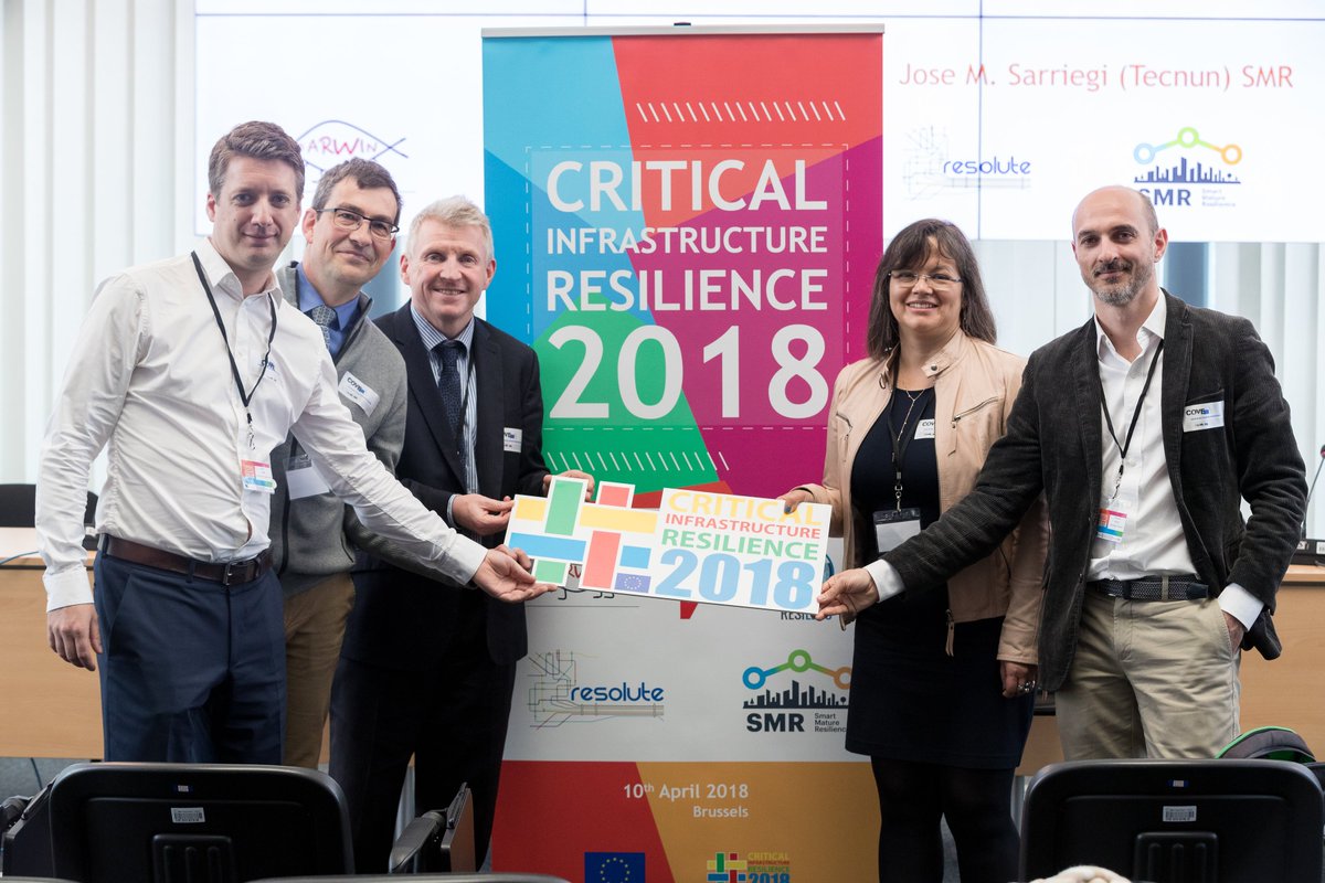 Many thanks to our colleagues, cities and infrastructure operators for attending Critical Infrastructure Resilience 2018 in Brussels on 10th April! It was a pleasure to collaborate with such inspiring, committed projects. Photos are now available at flic.kr/s/aHskzezCvu #H2020