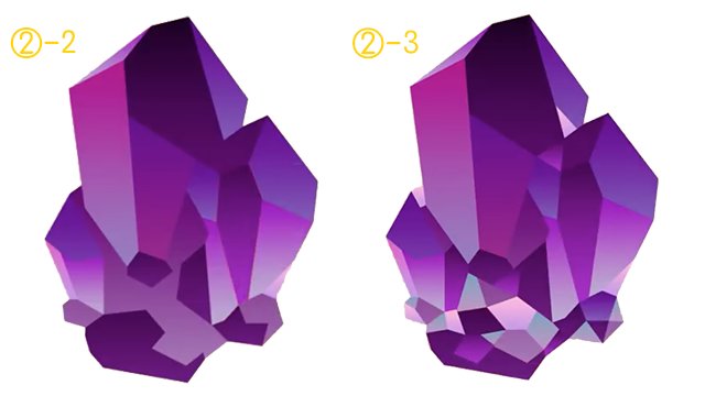 お絵かき講座パルミー 7周年記念キャンペーン中 Illustratorを使用したクリスタルの描き方を解説しています ꈊ ﾉ 製作時間も32分程度と短いので ぜひ手順を覚えて下さいね T Co Pw4mmxfpqa