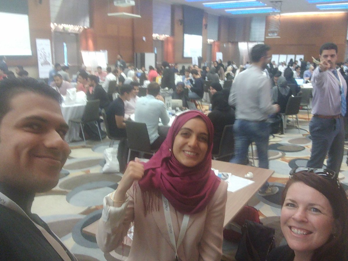 AbdoomJiffry's tweet photo. dun dun dun DUUUUN #STEAMinnovationChallenge at @KAUSTinnovation is about to kick off. Enough brain power and imagination to run the matrix! https://t.co/797rqcV2cI