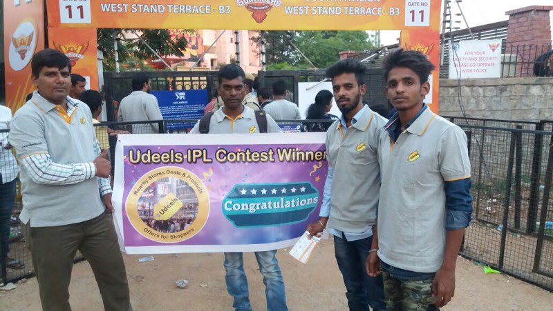 Udeels_India's tweet photo. There is our first winner of #PredictAndWinIPLTickets at the stadium. We wish him a great time through the match in Hyderabad - #SRHVsMI
To all the participants, try your luck every day and make sure to download the app, now! https://t.co/9fegcydqBW