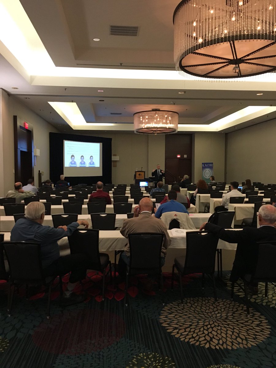 KansasAOM's tweet photo. Dr. Jay Danto getting the KAOM convention started. https://t.co/OYH7XIrRlT