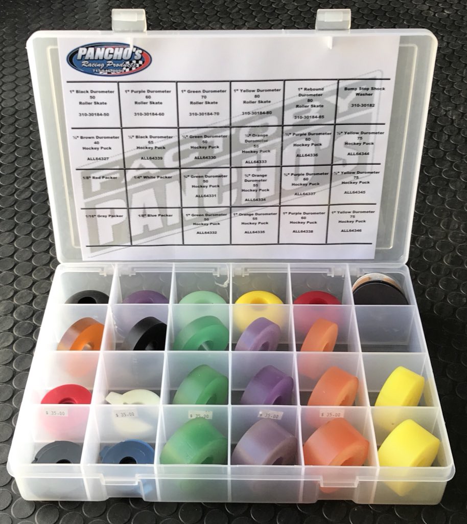 We stock anything and everything for all of your shock needs! This kit below has everything you may need for your bump stops, this kit starts at $400.00. Now if you are looking for them individually they are $21.95 each. Call Pancho’s for more information!
