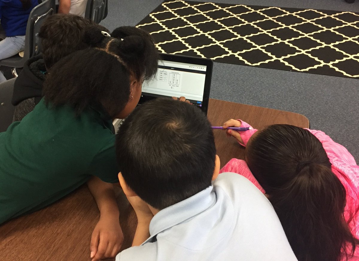 Kristi_Hill_1's tweet photo. Deep conversations about data in @MrsBHillmon 3rd grade class at @fraziergators #CFISDmath #cfisdgrade3mathrocks #classflowlove https://t.co/xaghEvBBj3