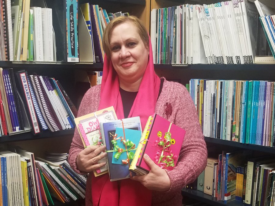 NINE Literacy Advance students submitted essays for <a href="/HouLit/">HouCtrforLiteracy</a> 's annual Money Week contest, and these two participants won our participation raffle! Of COURSE the prize was books, thanks to <a href="/BushHoustonLit/">Barbara Bush Houston Literacy Foundation</a>'s recent donation of boxes full!!