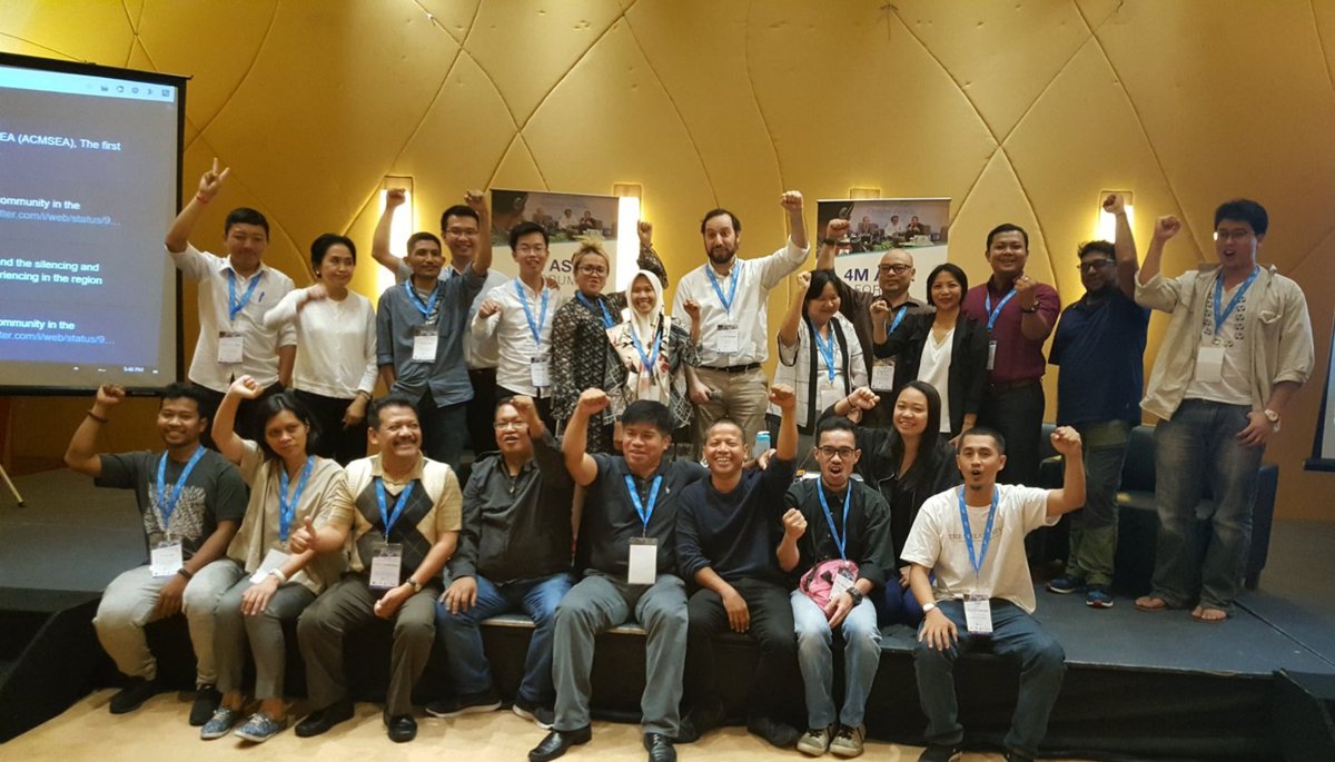 CFImedias's tweet photo. [#4MAsia] 💡Depuis 2014, 4M Asie accompagne les médias indépendants de 7 pays d'Asie du Sud-Est dans leur transition #numérique. Le forum de clôture a réuni une centaine de professionnels des médias à #Jakarta les 7 et 8 avril 2018.🔗https://t.co/gp46UgvARd https://t.co/SrATyndA8t