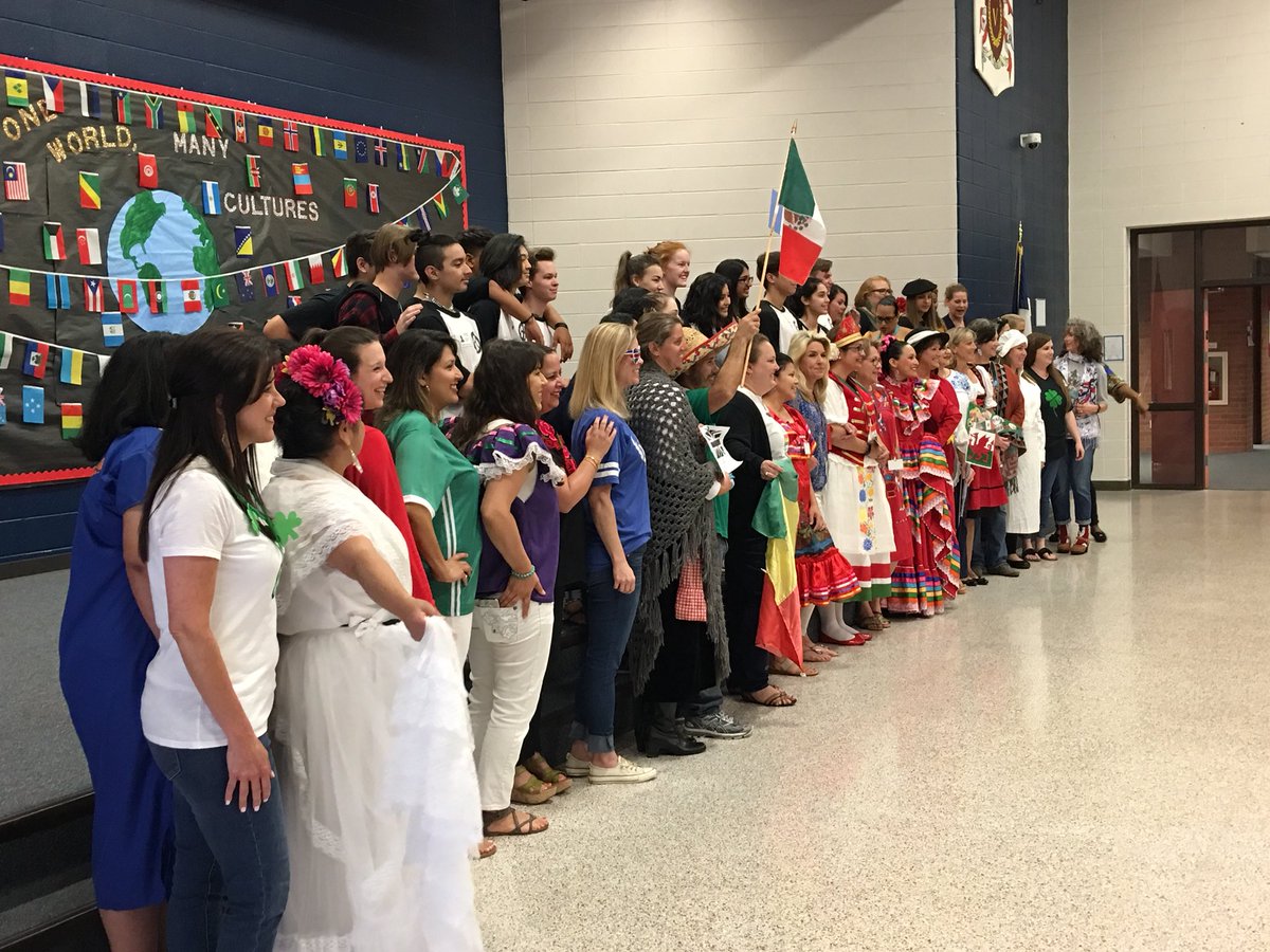 KleinOakDance's tweet photo. What a wonderful start to the day @SchultzKISD!  Thank you!  IB World Dance and OBK had a great time at the Cultural Festival!  @KleinOak #studio414 https://t.co/l7tFHa273E
