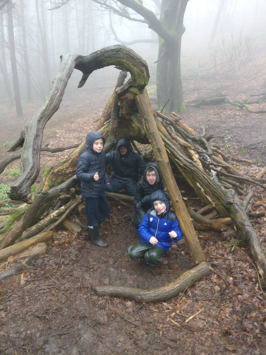 CETBrum's tweet photo. Our final activity of the Easter Holidays was a wet visit to @ClentHills National Trust. We were soaked. But we still managed to find dens and slide up and down the mud! See full album here https://t.co/p8qygfyDYk #wetwetwet #inacloud #nothingdry #sheepsavers #mudslide https://t.co/BVQWZilxrO