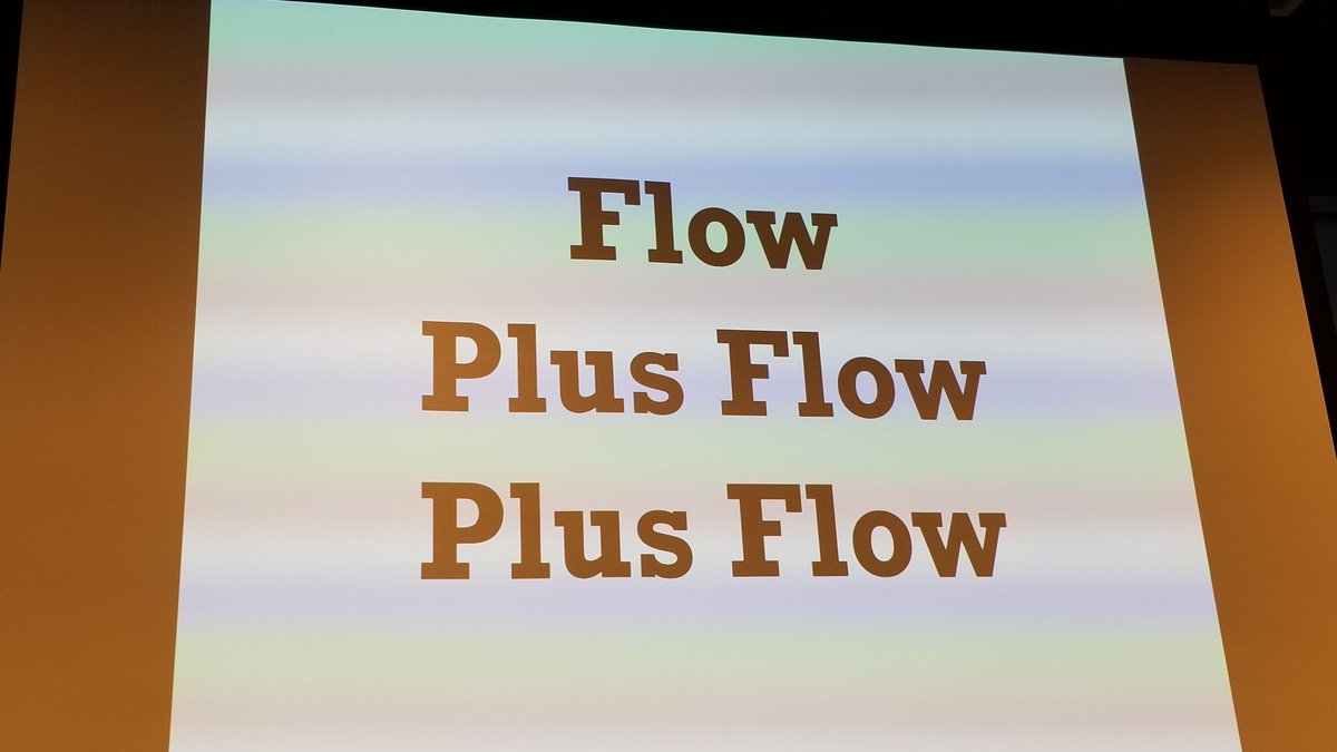 mdclement's tweet image. Flow plus flow plus flow. #MobProgramming2018 @WoodyZuill