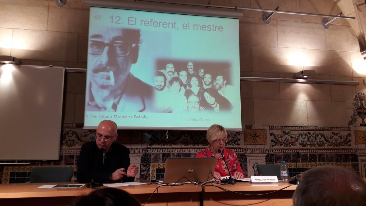 amorenobedmar's tweet photo. Gran lliçó magistral d'@aritzeta, aclaridora i molt ben documentada. Una cloenda del #SimposiPedrolo de luxe! @AnnaVillalonga @AnyPedrolo_2018 @mdepedrolo @Espai_Pedrolo @EscriptorsAELC @UABFilcat @filcatUB @AnyMACapmany https://t.co/LSJEMIGxbA