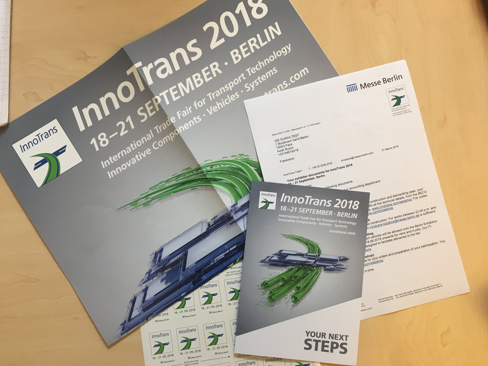 Eurailtest On Twitter Innotrans2018 Is Getting Closer Get