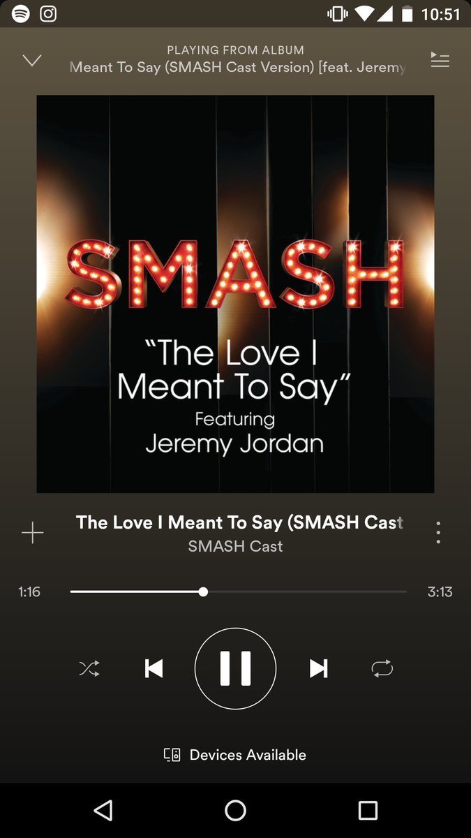 MeaganTilley's tweet photo. I'm feeling way too many feels right now for a Thursday morning #SMASH https://t.co/3Dcg0sUox4