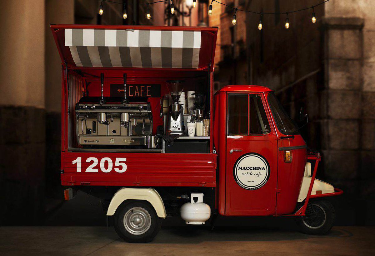 Macchina Mobile Cafe tweet media
