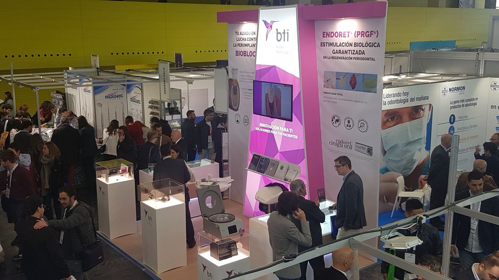 SEPAperiodoncia's tweet photo. @BTIBiotech presentes en Sevilla. #SEPA2018 https://t.co/4FtoTzdJ8j