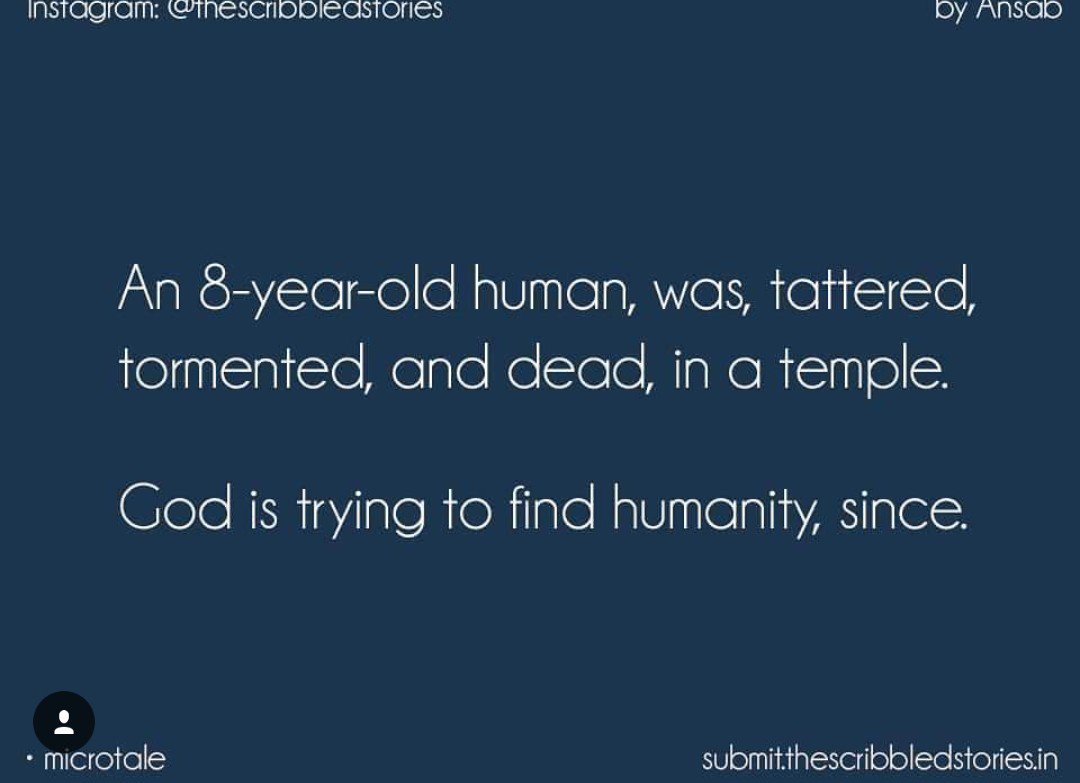 Poojadave5's tweet image. #EndOfHumanity??