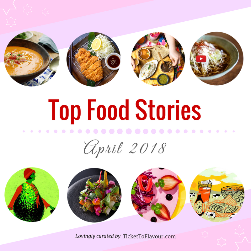 TicketToFlavour's tweet photo. April 2018 top food news and stories from around the world: https://t.co/sQFLF7JujY by @TicketToFlavour 

#food #foodie #FoodNews https://t.co/mSPxQlWDln